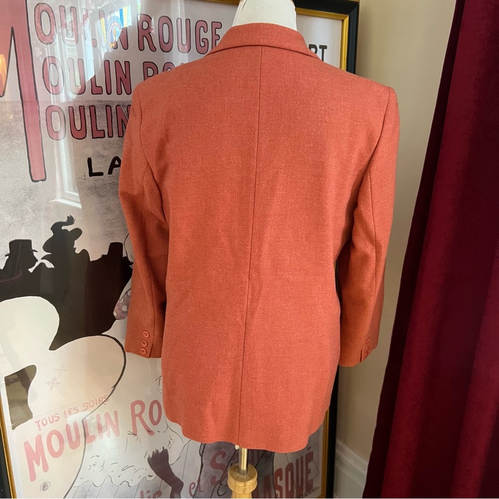 Pendleton Women's Burnt Orange Double Button Coll… - image 3